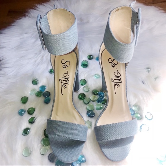 So Me Denim Sandals - Picture 5 of 8